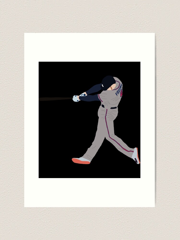 Freddie Freeman Jersey Sticker Canvas Print for Sale by clamayi2