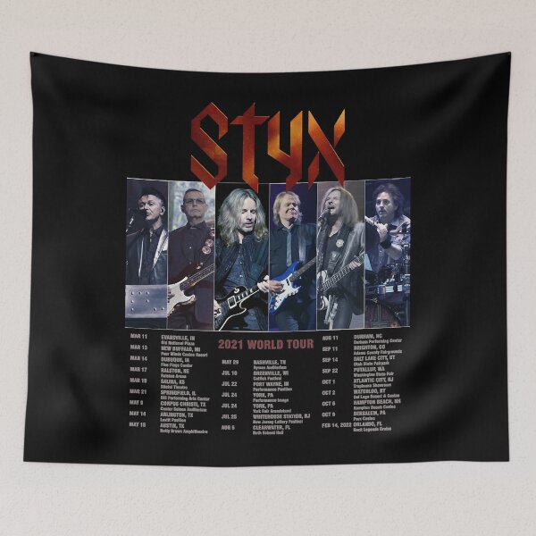 Item preview, The STYX band 2021 World Tour  designed and sold by milagrossha.
