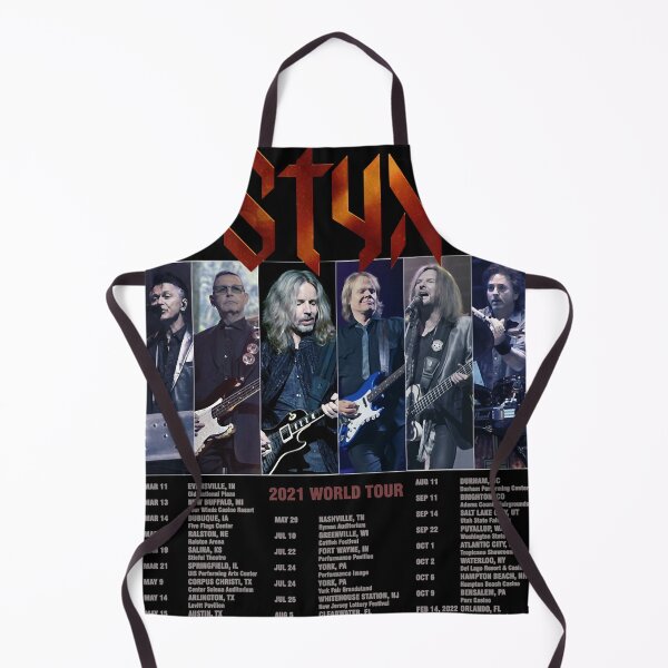 Item preview, The STYX band 2021 World Tour designed and sold by milagrossha.