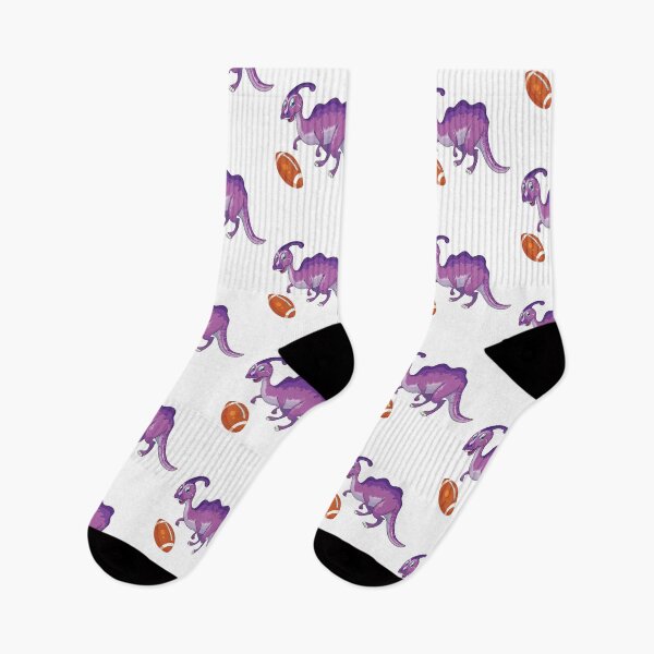 Item preview, Dinosaur Playing Rugby,Funny Good Purple Dinosaur Rugby Lovers Art designed and sold by pedrored369.