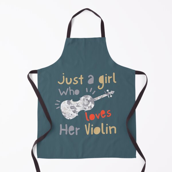 Item preview, Just A Girl Who Loves Her Violin For Music Lovers And Violin Players As Violist - Watercolor Violin designed and sold by Funwithmusic.