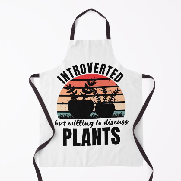 Item preview, Introverted But Willing To Discuss Plants Plants Lover Antisocial Plant Mom Plant Dad Vintage designed and sold by EyanShop.