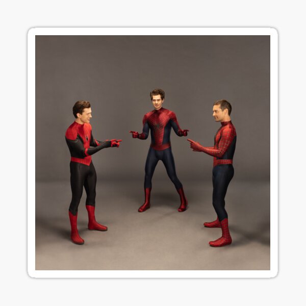 Item preview, Three Pointing Spiders Meme designed and sold by ridiculouis.