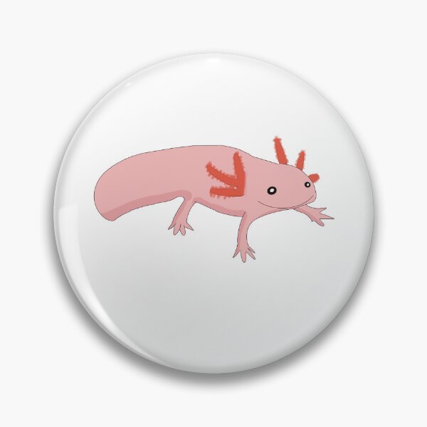 Item preview, Cute axolotl doodle designed and sold by BlueFireFerrets.