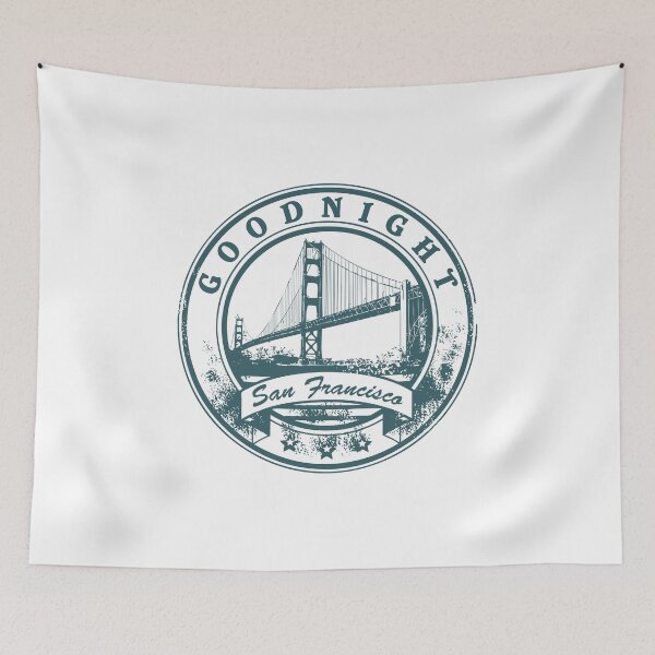 Item preview, Good Night San Francisco Bob Saget designed and sold by EspenoyStore.