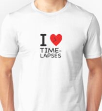I heart Time-lapses - NY style Unisex T-Shirt