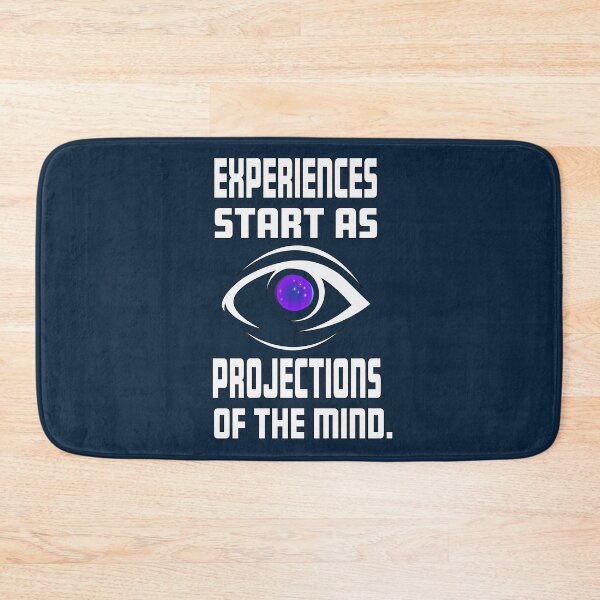 Item preview, Experiences start as projections of the mind. designed and sold by Plumtree81.