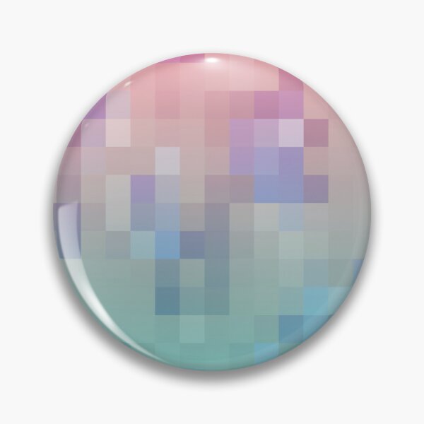 Item preview, geometric pixel square pattern abstract background in pink blue designed and sold by Mrvell.