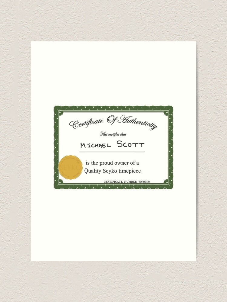 michael scott seyko