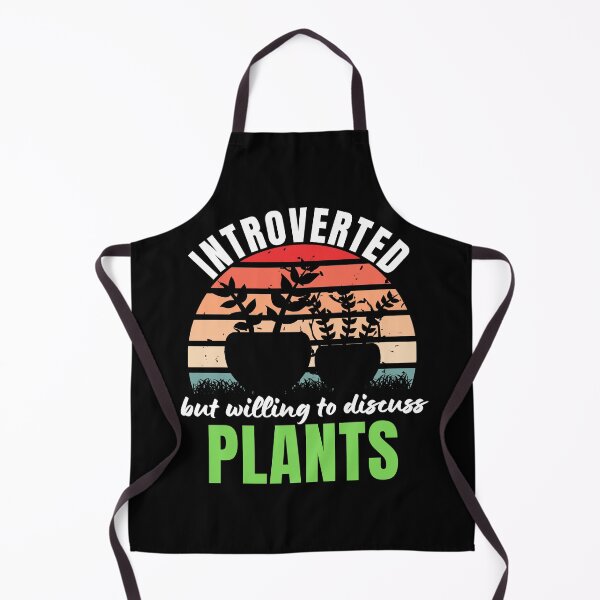 Item preview, Introverted But Willing To Discuss Plants Plants Lover Antisocial Plant Mom Plant Dad Vintage designed and sold by EyanShop.