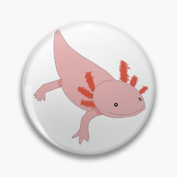 Item preview, Axolotl doodle!  designed and sold by BlueFireFerrets.