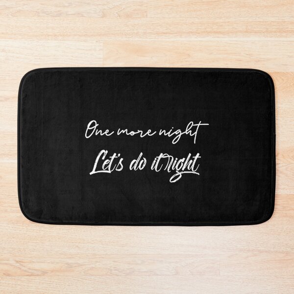 Item preview, One More Night Let's Do It Right (white) designed and sold by Allyoudois.