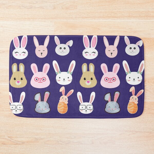 Item preview, Easter bunny emojis designed and sold by Tanuja  Sharma.