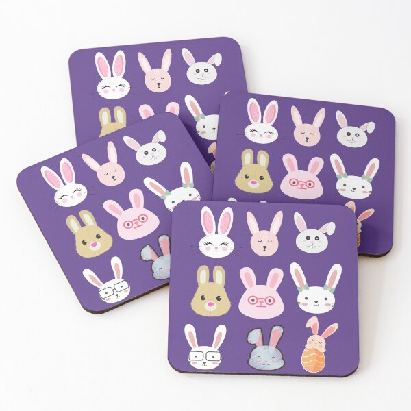 Item preview, Easter bunny emojis designed and sold by Tanuja  Sharma.