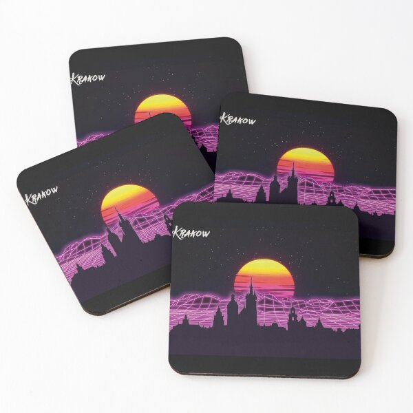 Item preview, Krakow Skyline Neon Nights designed and sold by DFerraz.
