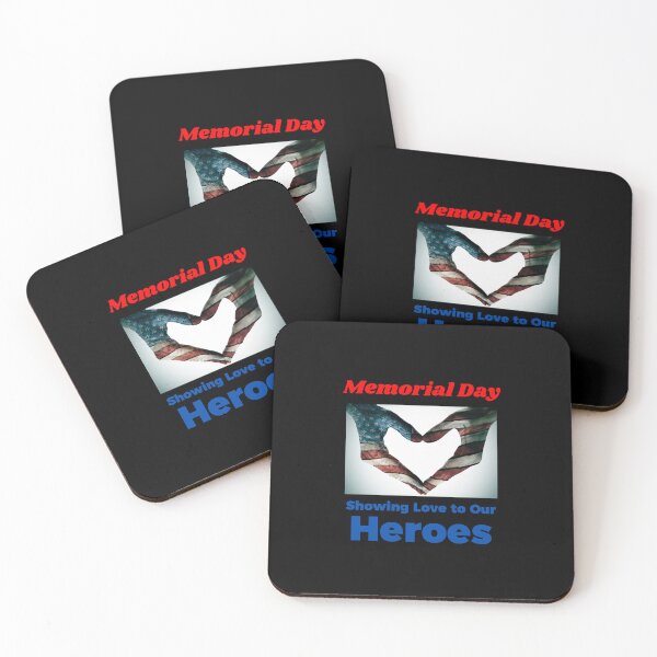 Item preview, Memorial Day Showing Love to Our Heroes designed and sold by teewearstyle.