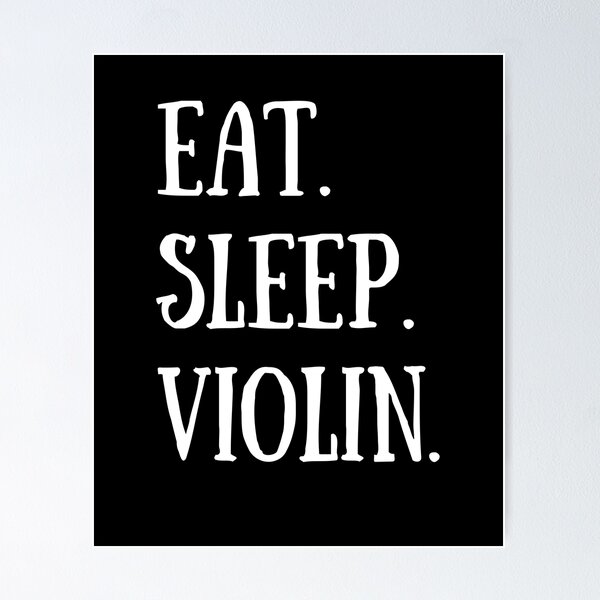 Item preview, Eat. Sleep. Violin For Music Lovers And Violin Players As Violist - Violist designed and sold by Funwithmusic.