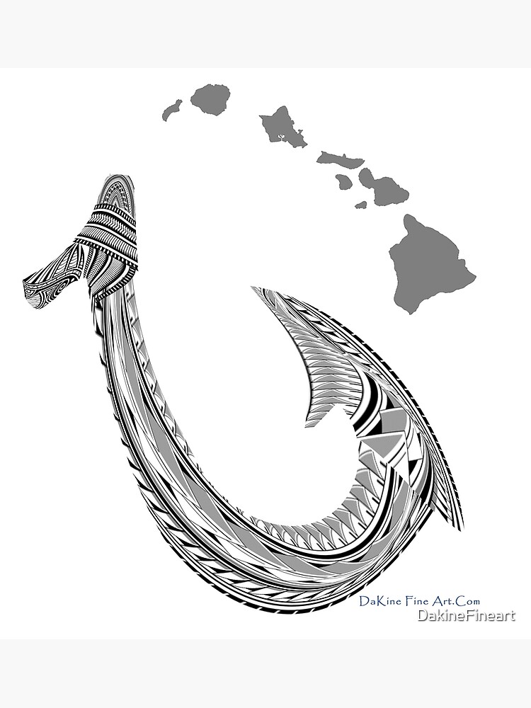 Maui Hook Art Print for Sale by DakineFineart