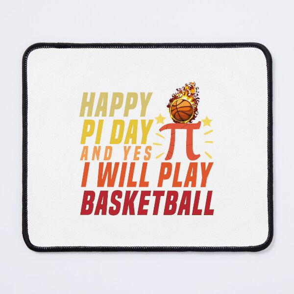 Item preview, Funny Happy Pi Day Mathematic Math Teacher for Pi Day 3.14 And Basketball Lover designed and sold by beunique5.