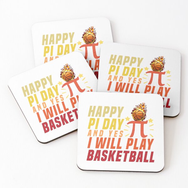 Item preview, Funny Happy Pi Day Mathematic Math Teacher for Pi Day 3.14 And Basketball Lover designed and sold by beunique5.