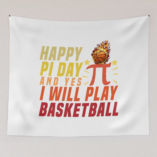 Item preview, Funny Happy Pi Day Mathematic Math Teacher for Pi Day 3.14 And Basketball Lover designed and sold by beunique5.
