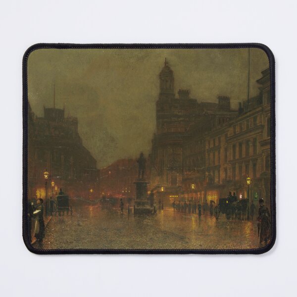Item preview, St Anns Square, Manchester - John Atkinson Grimshaw designed and sold by CartoClassics.