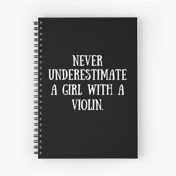 Item preview, Never Underestimate A Girl With A Violin For Music Lovers And Violin Players As Violist - Violist designed and sold by Funwithmusic.