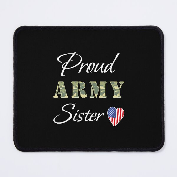 Item preview, Army Sister Gift Proud Army Sister Of A Soldier Brother Gift designed and sold by celestekey.