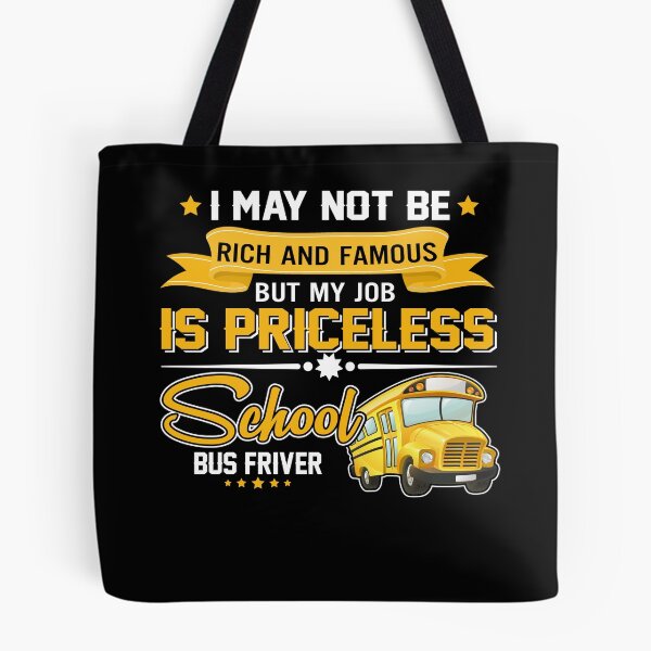 Item preview, My Job is Priceless School Bus Driver Classic  designed and sold by moonligh1996.