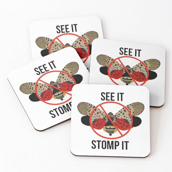 Item preview, Spotted Lanternfly See It Stomp It designed and sold by radiantdark.