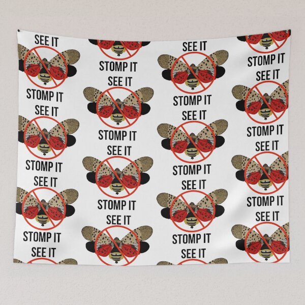 Item preview, Spotted Lanternfly See It Stomp It designed and sold by radiantdark.