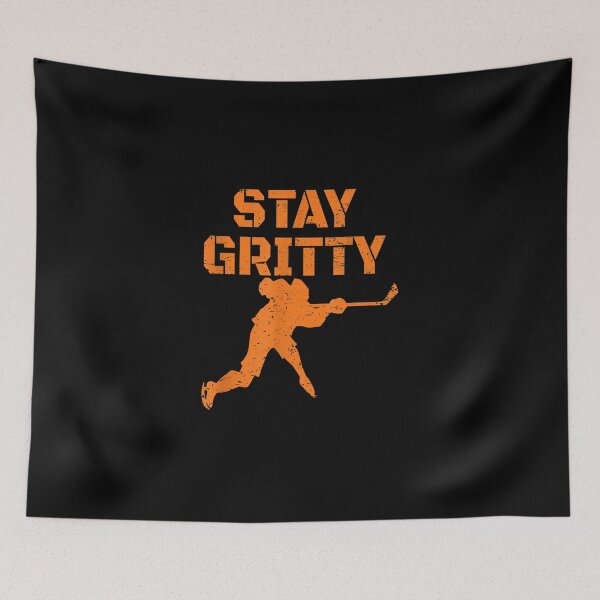 Item preview, Stay Gritty Funny Ice Hockey Philly Gift Vintage Sticker designed and sold by nylaphilli.