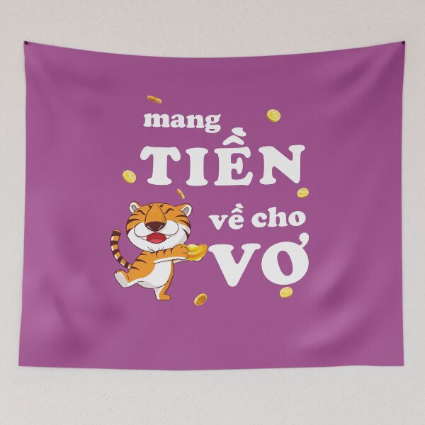 Item preview, Chinese New Year 2022 - Men & Women | Tiger | Vietnamese Lunar Tet | Mang Tien Ve Cho Vo Me. designed and sold by EspenoyStore.
