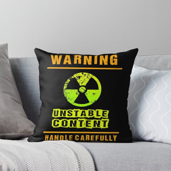 Item preview, WARNING! UNSTABLE CONTENT designed and sold by MantixArt.