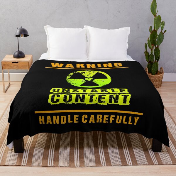 Item preview, WARNING! UNSTABLE CONTENT designed and sold by MantixArt.