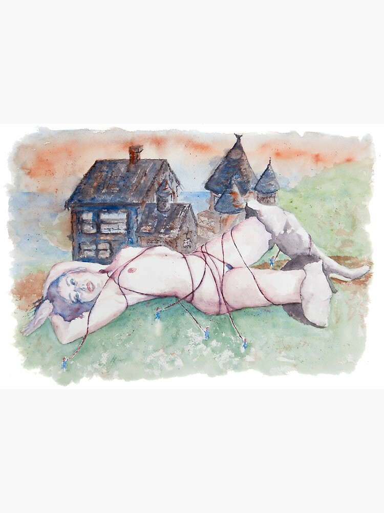 Thumbnail 3 of 3, Art Print, Gullivera's Travels designed and sold by Josh Jones.