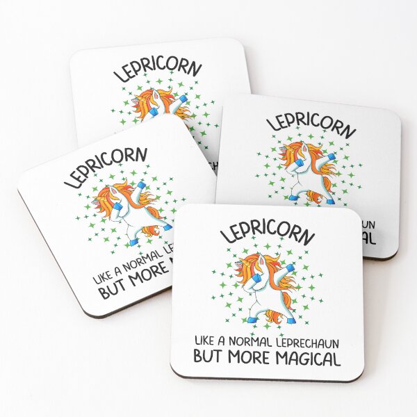 Item preview, Lepricorn like a normal leprechaun but more magical, Fun print for teachers who like St. Paddy's day, dabbing unicorns and being awesome designed and sold by Auntieck.