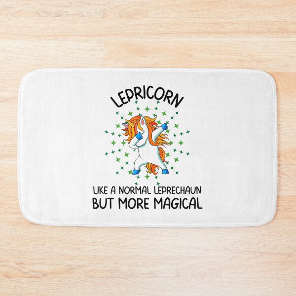 Item preview, Lepricorn like a normal leprechaun but more magical, Fun print for teachers who like St. Paddy's day, dabbing unicorns and being awesome designed and sold by Auntieck.