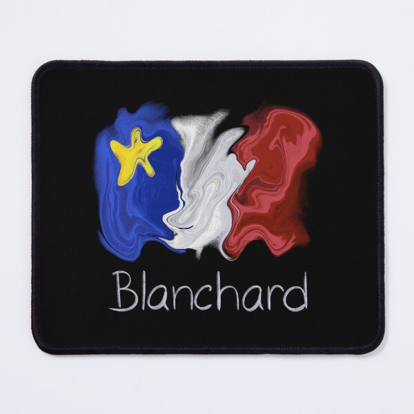Item preview, Bandera de Acadia en colores pastel líquido Blanchard designed and sold by ColoursOfFrance.