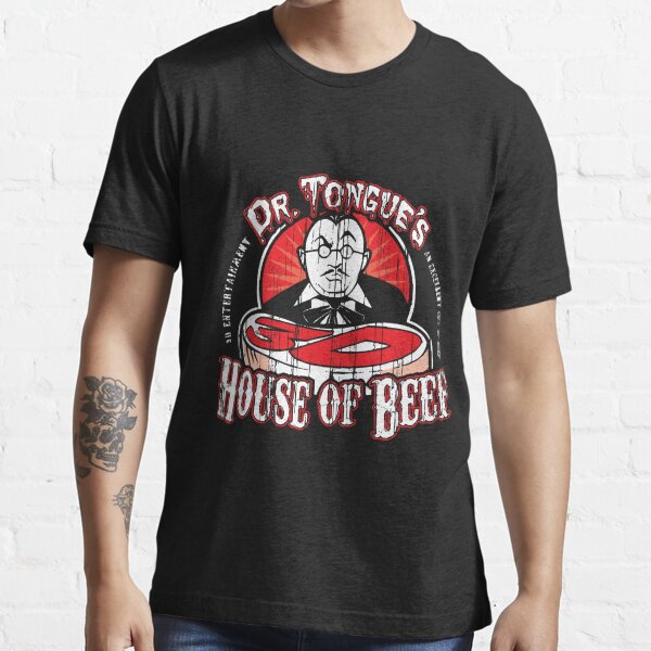 "Dr. Tongue's 3D House of Beef" Tshirt for Sale by LevalLucien