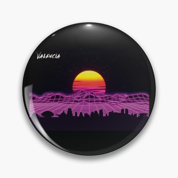 Item preview, Valencia Skyline Neon Nights designed and sold by DFerraz.