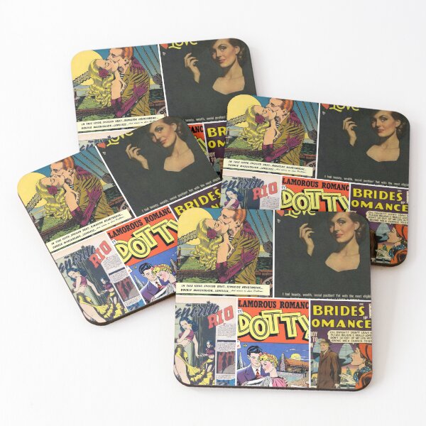 Item preview, Oldish Vintage Romance Comics Montage Set #3 designed and sold by Krispsm.