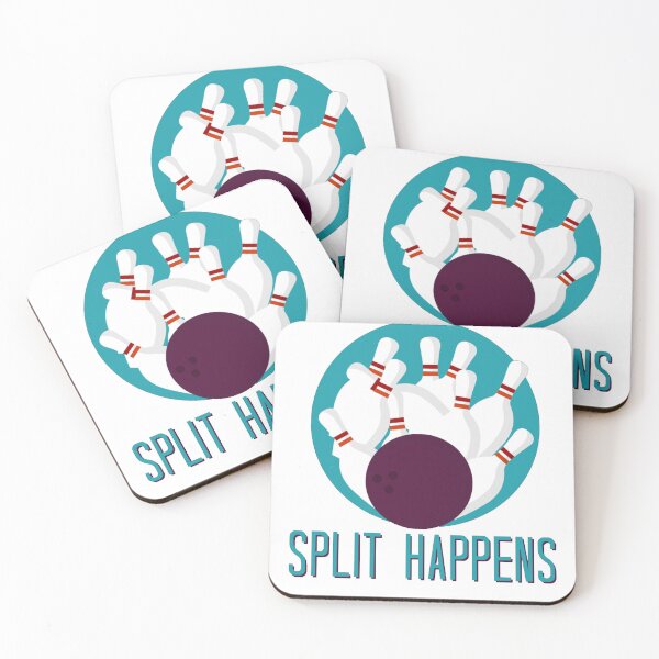 Artikelvorschau, Split Happen Bowling Shirt Bowling Party Geschenk entworfen und verkauft von NormanLarsen77.