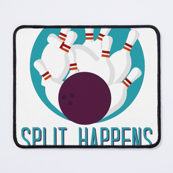 Artikelvorschau, Split Happen Bowling Shirt Bowling Party Geschenk entworfen und verkauft von NormanLarsen77.