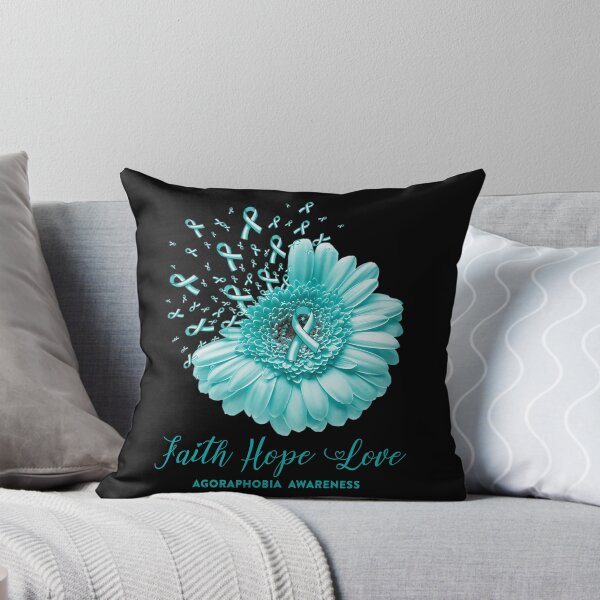 Item preview, Faith Hope Love Agoraphobia Awareness designed and sold by Tadmab.