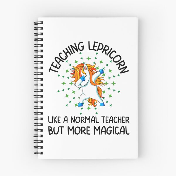 Item preview, Teaching Lepricorn like a normal teacher but more magical, Fun print for teachers who like St. Paddy's day, dabbing unicorns and being awesome designed and sold by Auntieck.