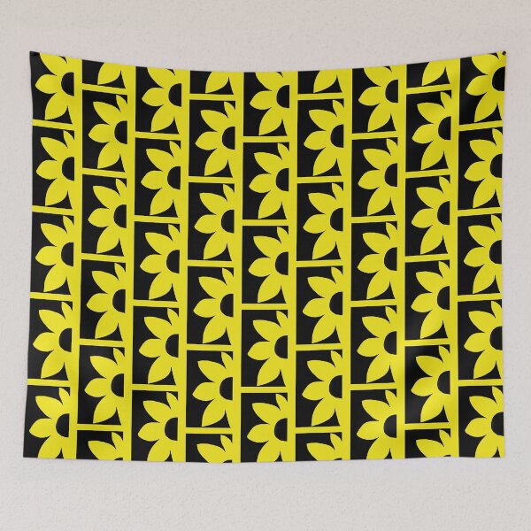 Item preview, Half Daisey, Daisey, 1960s Mod, Mid Century Modern, 1960s, Sixties, Big flower print  designed and sold by Nostrathomas66.