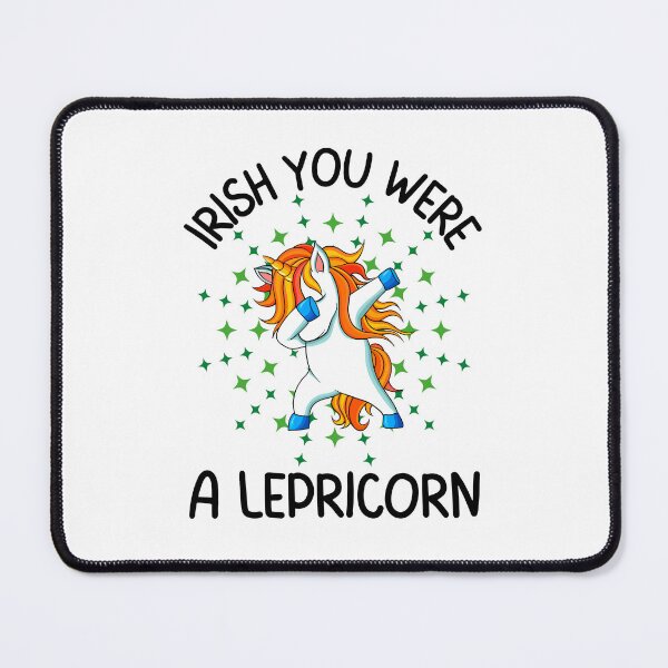 Item preview, Irish you were a lepricorn, Fun print for teachers who like St. Paddy's day, dabbing unicorns and being awesome designed and sold by Auntieck.