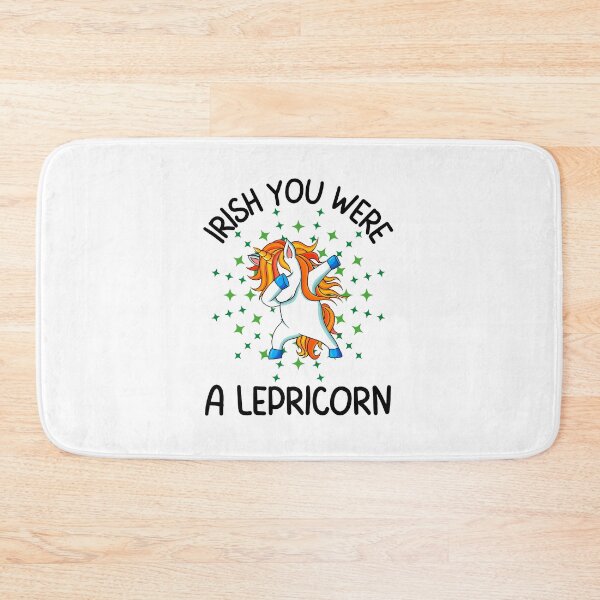 Item preview, Irish you were a lepricorn, Fun print for teachers who like St. Paddy's day, dabbing unicorns and being awesome designed and sold by Auntieck.