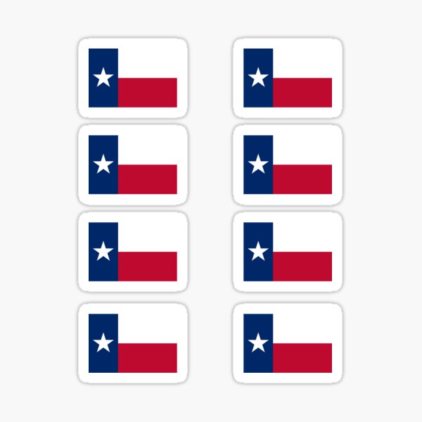 Texas Flag Sticker
